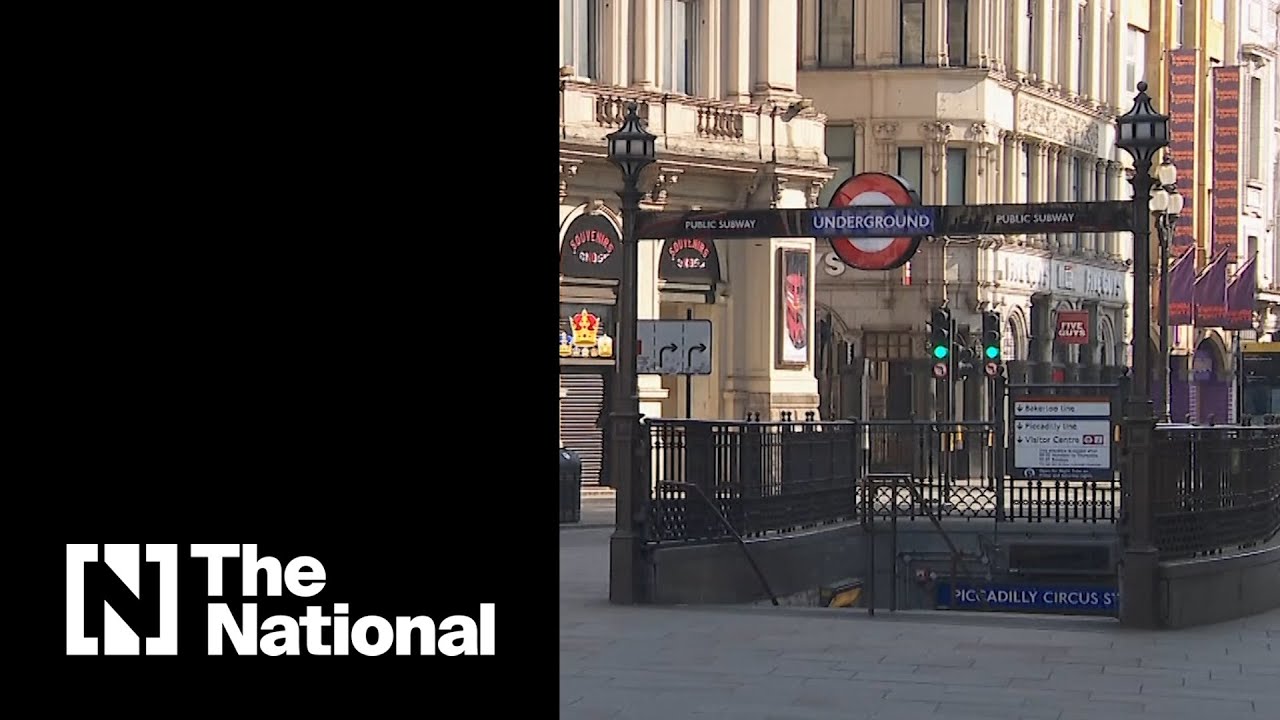 London left deserted by coronavirus lockdown