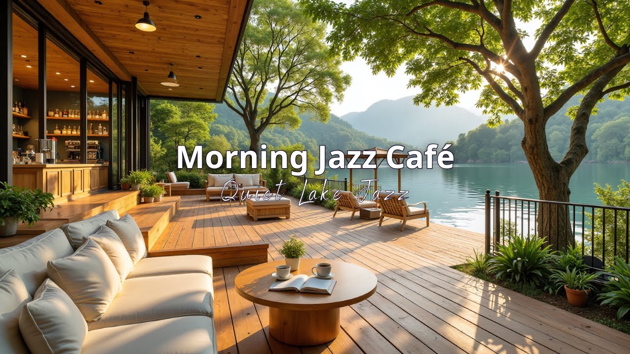 Tranquil Spring Jazz Balcony Café | Cozy Morning Jazz Piano for Stress Relief & Focus