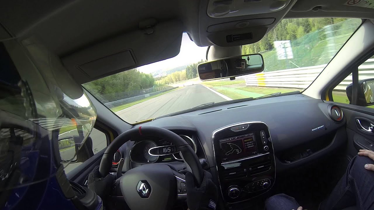 SPA FRANCORCHAMPS Public Driving Experience 04/05/2014 ( CLIO 4 RS )