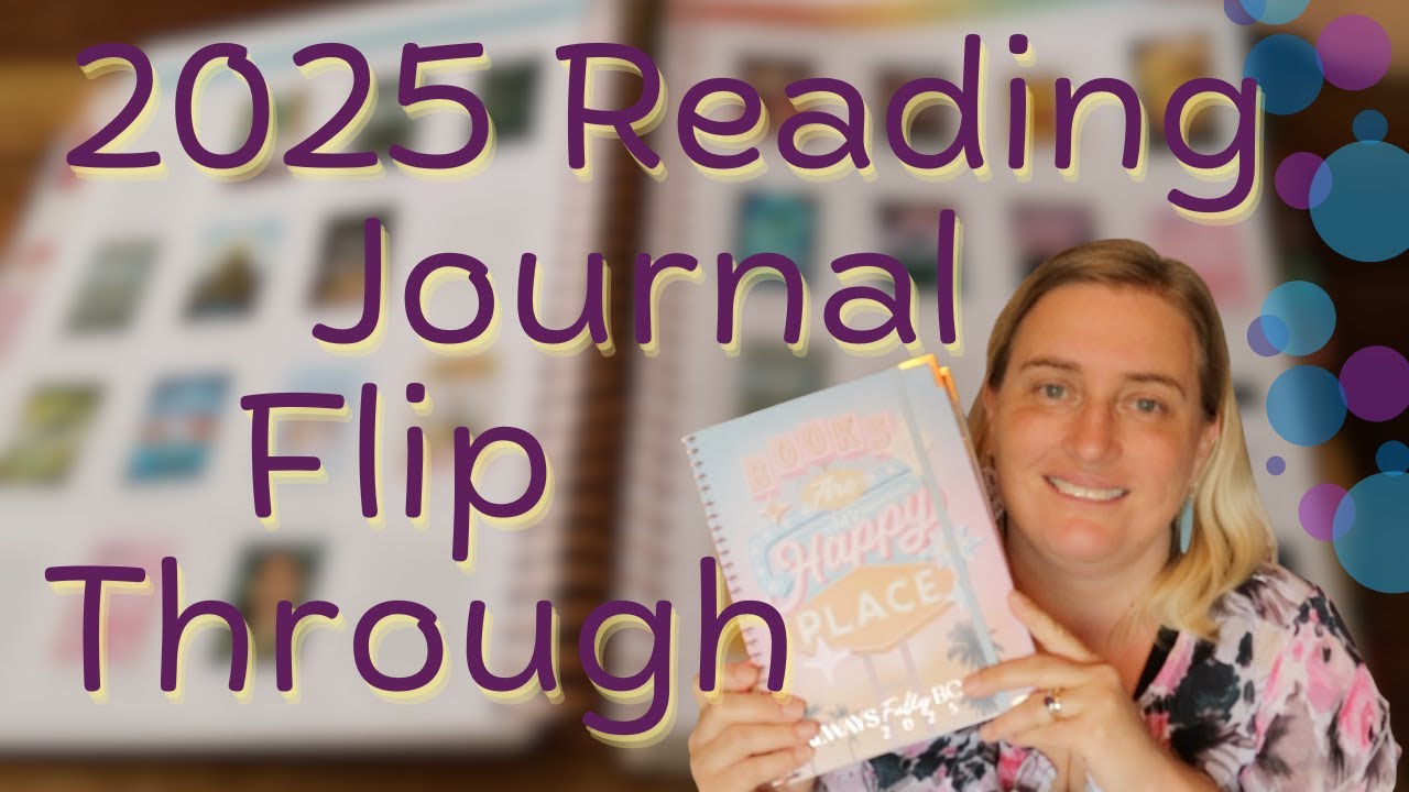 2025 Reading Journal Flip Through//Always Fully Booked Reading Planner