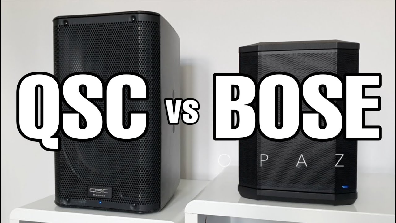 BOSE против QSC 🧐🤔