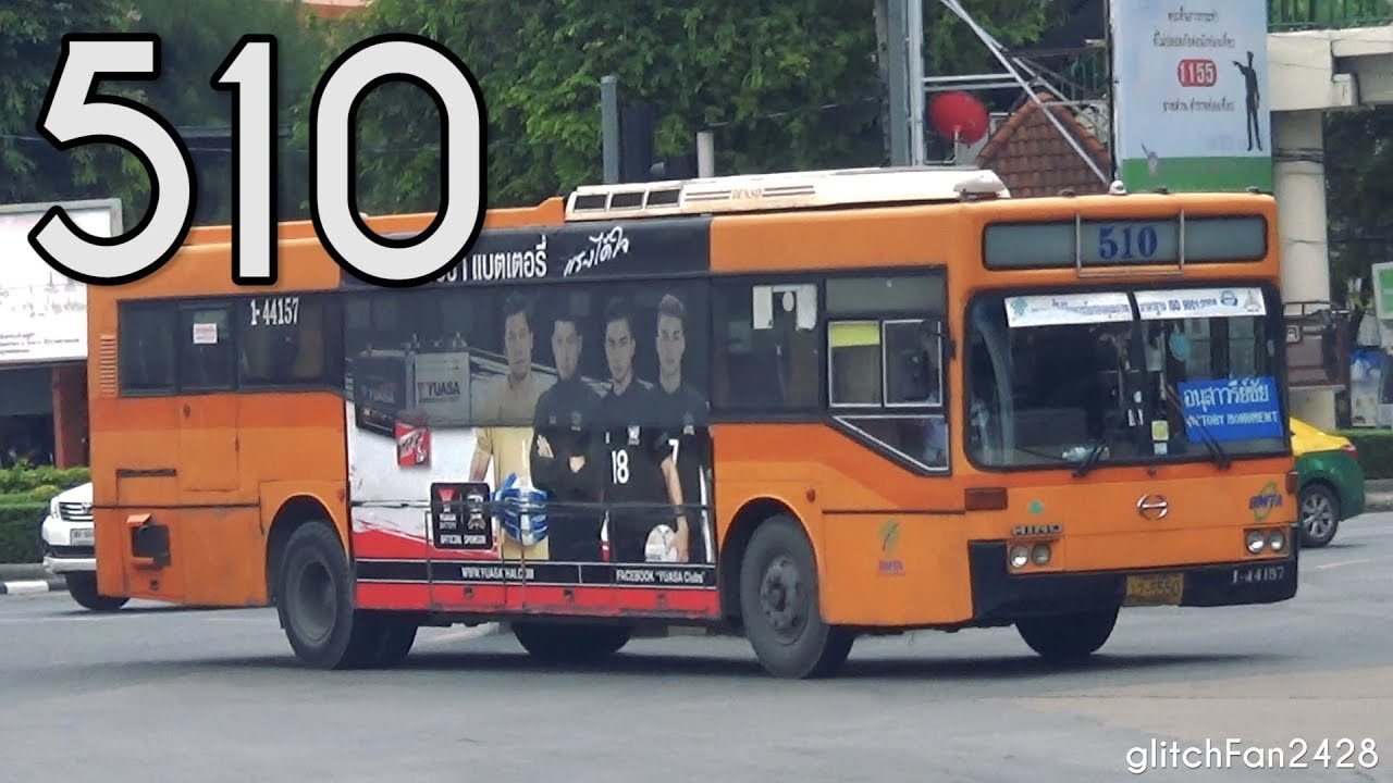 [BMTA] Loud ZF - 44157 on Service 510 - Hino RU1JSSL Thonburi Bus Body