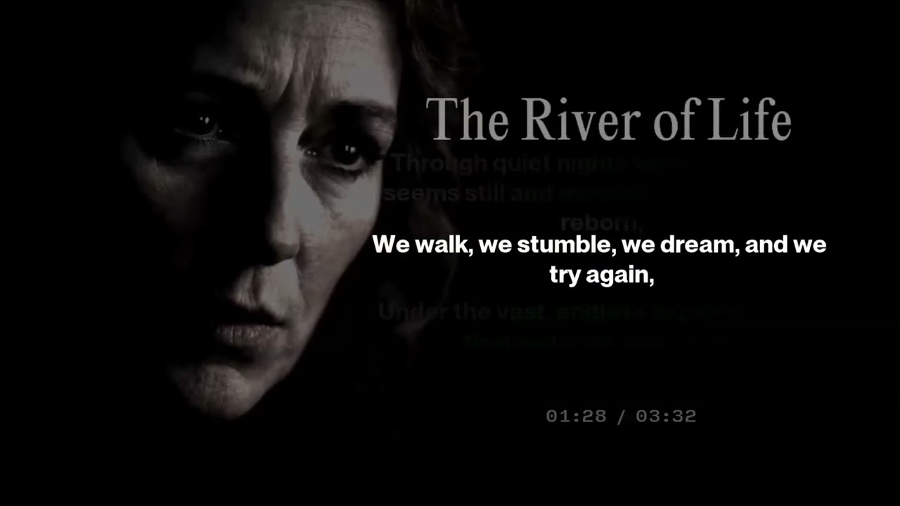 Life Is a River | Calm Spoken Word Poem About Time, Growth & Resilience (Deep Reflection)