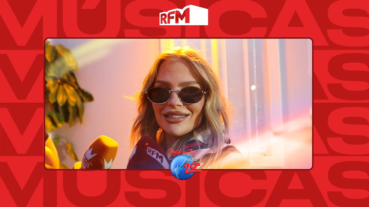 Luísa Sonza gosta do bacalhau português - Rock in Rio - RFM