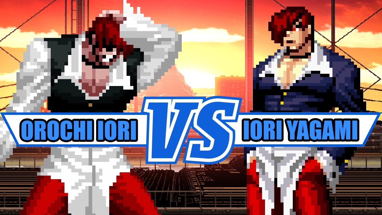 MUGEN: Orochi Iori vs Iori Yagami