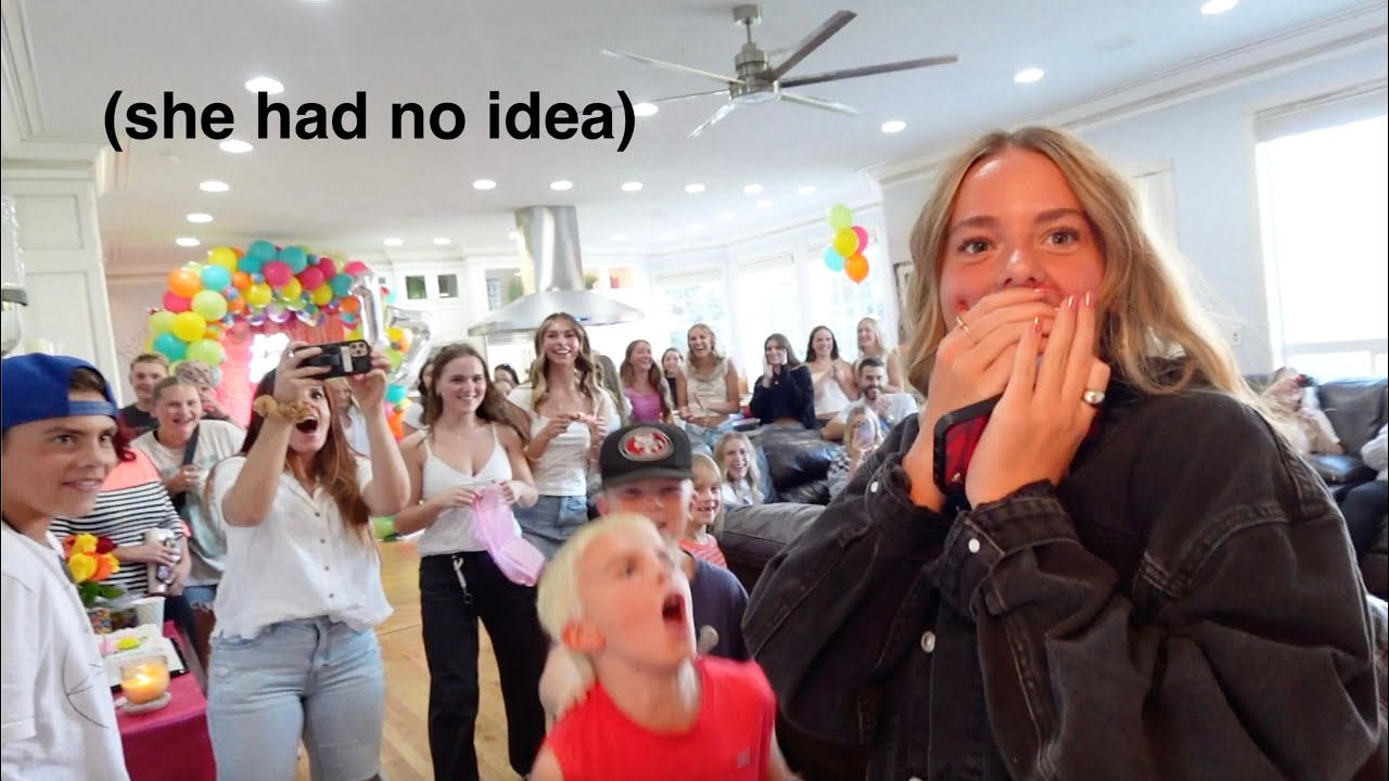 Throwing a SURPRISE BIRTHDAY party for my sister…  & twentyonepilots concert (chaotic vlog)