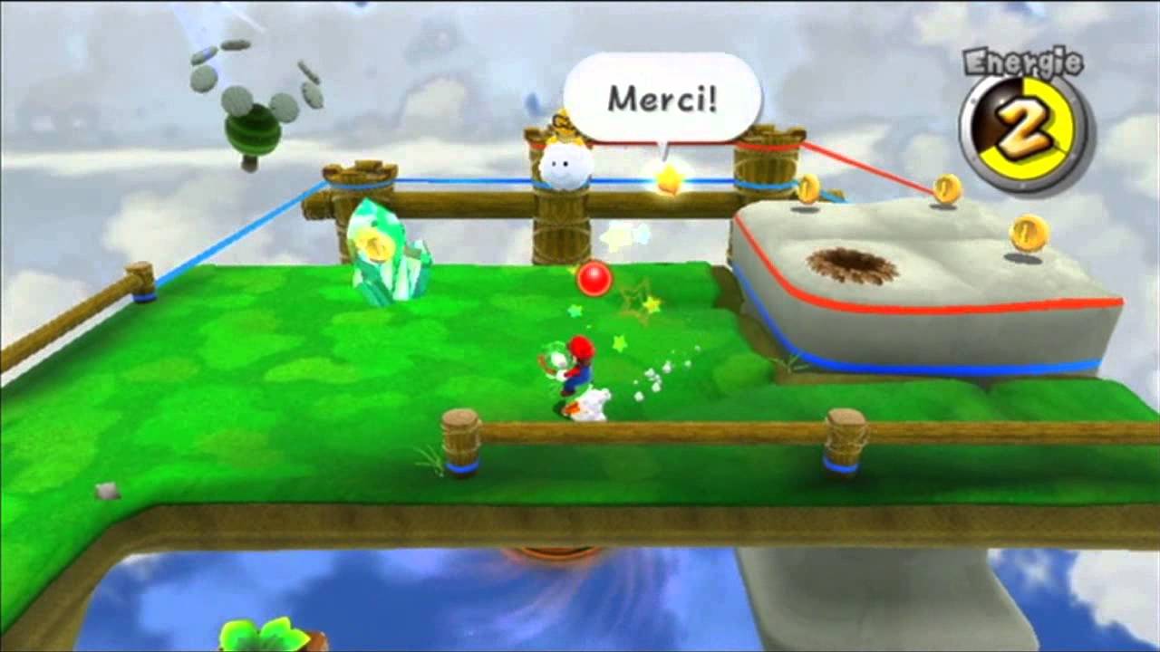 Super Mario Galaxy 2 - Monde 1 - Nid de Yoshi : Des Hériss qui Hérissent