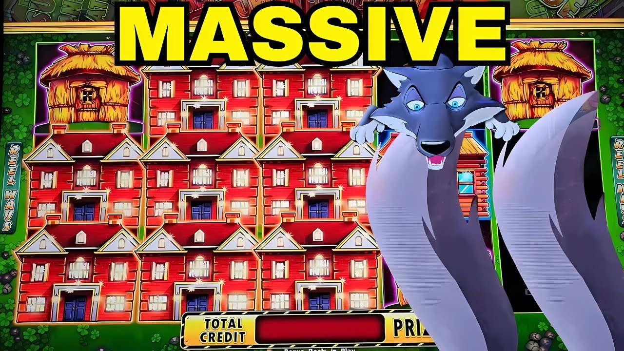 🏠 OMG! MANSIONS GALORE! 🐺 $120 SPINS on Huff N’ Even More Puff PAYS MASSIVE! 💰🔥