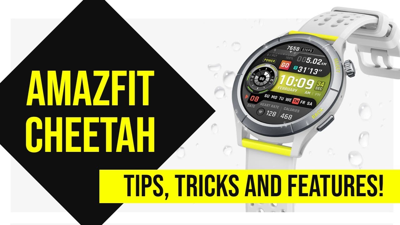 Amazfit Cheetah: советы, хитрости и особенности!