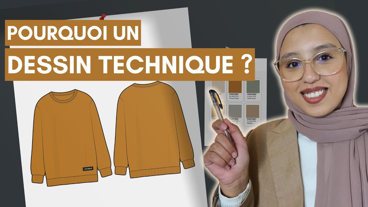 Pourquoi besoin d'un dessin technique pour lancer sa collection de vêtements modest fashion ?
