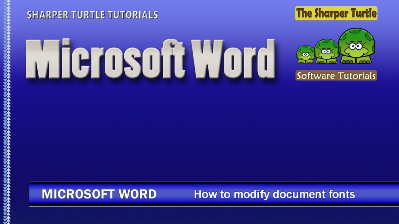 Microsoft Word - How to format text in your document