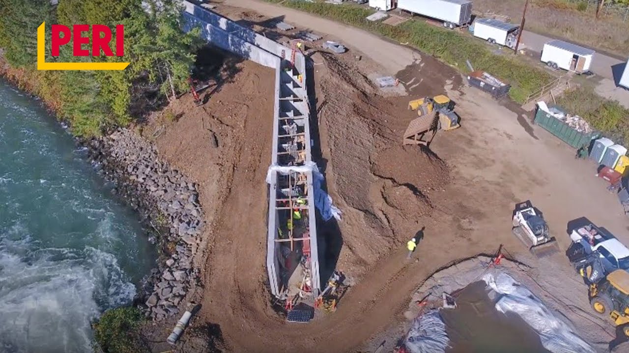 FORMWORK | PERI DUO Lightweight Formwork  – Eugene Fish Ladder Project, Oregon, USA (EN)