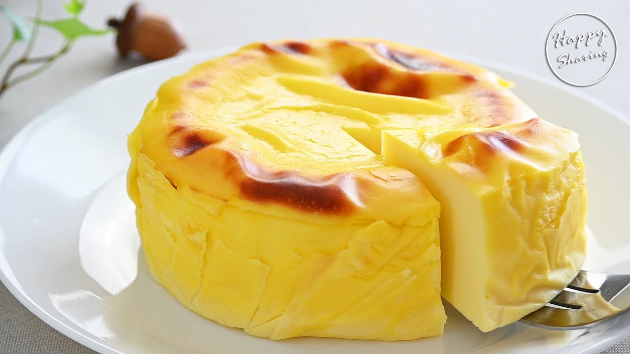 這是我做過最簡單的酸奶蛋糕👍不放油不放糖不放麵粉❗️ Yogurt cake | Gluten-free | Pastel de yogur, sin aceite y sin gluten