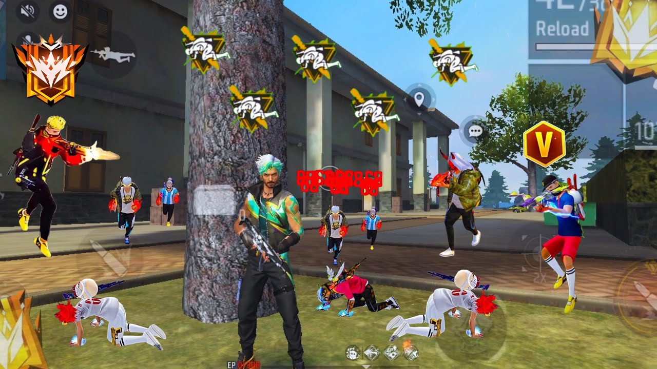 30 kills 🔥 MP5 + SCAR 🎯 99% HEADSHOT RATE I CS RANK FULL GAMEPLAY ⚡️I GARENA FREE FIRE