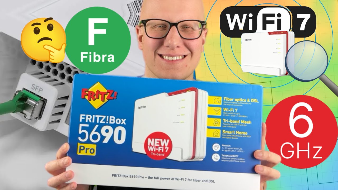 FritzBox 5690 Pro: analisi tecnica, test di copertura Wi-Fi a 6 GHz e utilizzo con FTTH