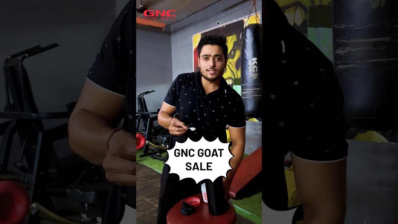 Gnc goat sale is live, use code - DEEPGNC6 to get extra discount 