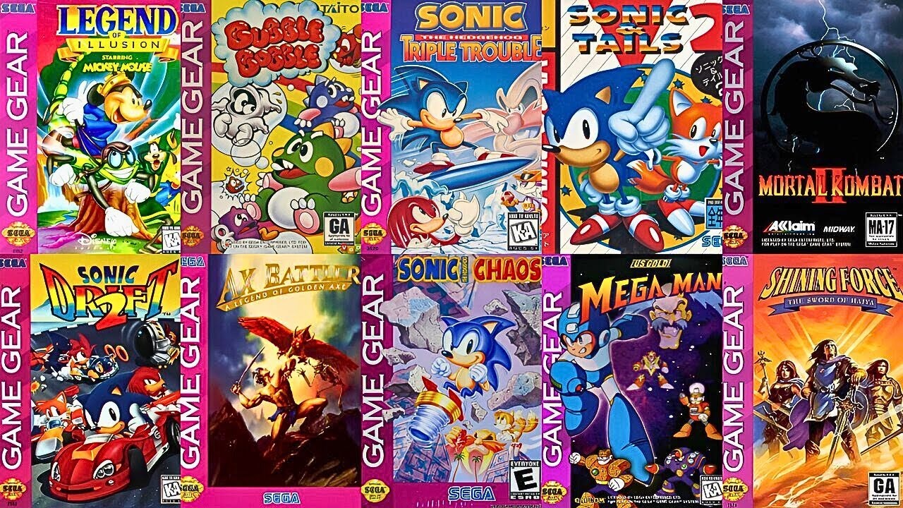Top 50 Best SEGA GAME GEAR Of All Time (Best GAME GEAR Games)