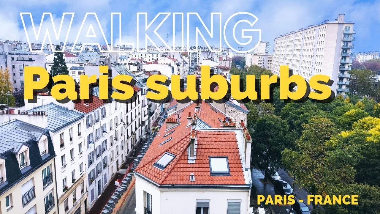 Walking in the suburbs of Paris   -   Caminhando nos subúrbios de París