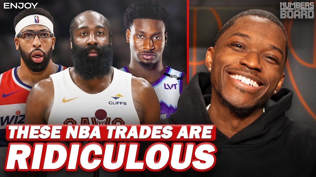 This NBA Trade Deadline Has Been Ridiculous! | Numbers On The Board