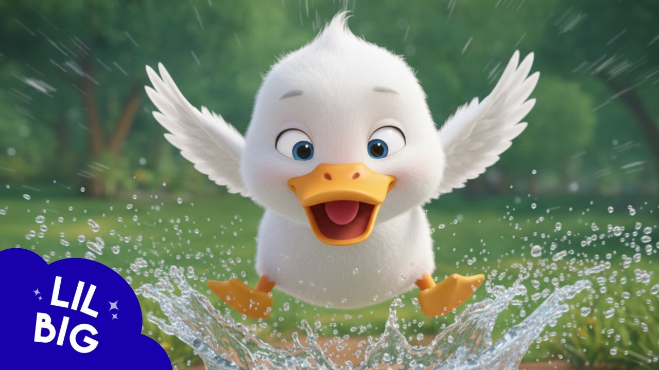 5 Little Ducks song 🦢 | Newborn Baby Songs & Nursery Rhymes | Lil Big Stories