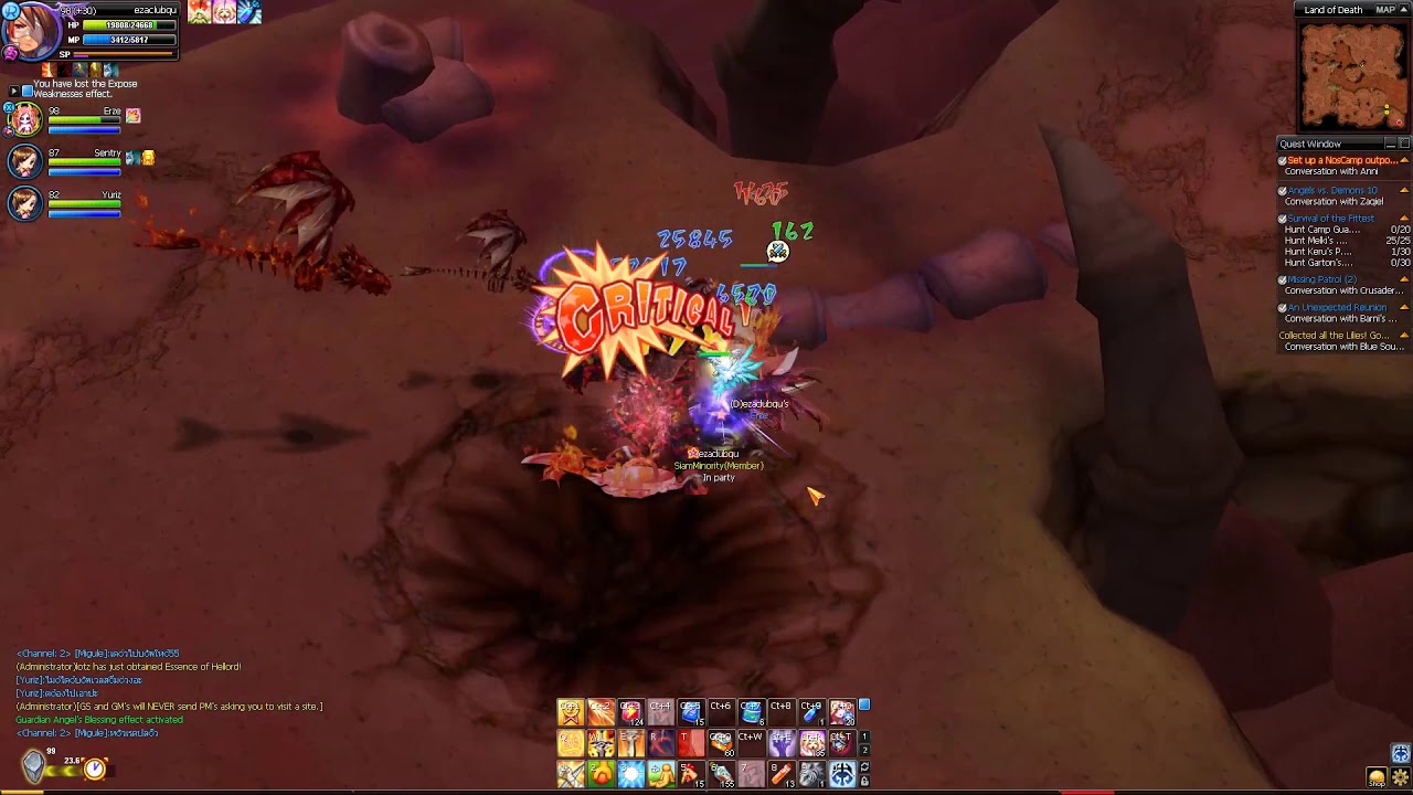 [Nostale] Solo LOD with SP8 Swordy (รีวิวแลนนอสเทล)