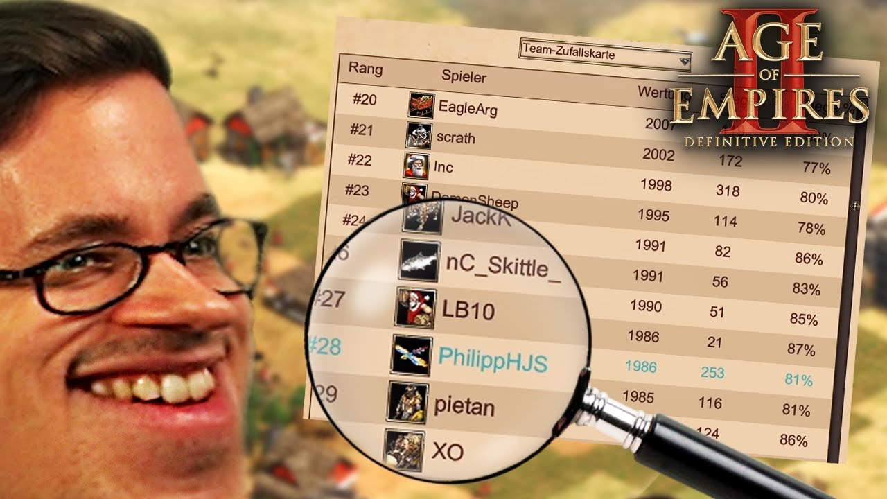 Gegen Platz 28 RANGLISTE | Age of Empires II DE