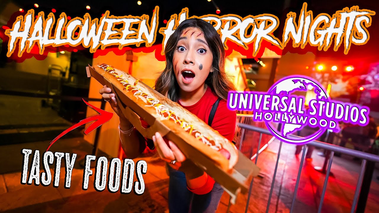 Frightfully Tasty Foods At Halloween Horror Nights At Universal Studios Hollywood 2021!