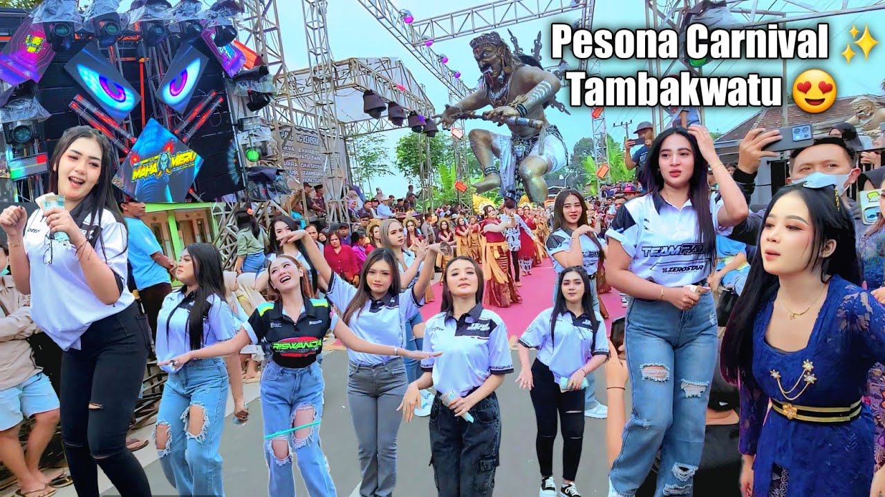 PESTA RAKYAT 🤩 KARNAVAL HOREG Tambakwatu Pasuruan