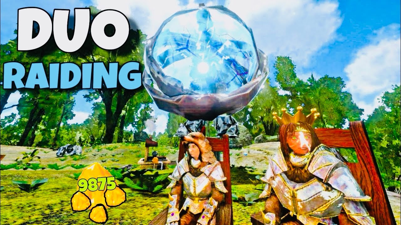 ДУО НАЛЕТ НА БАЗУ И УБИЙСТВА ВРАГОВ PVP | ARK MOBILE | PVP