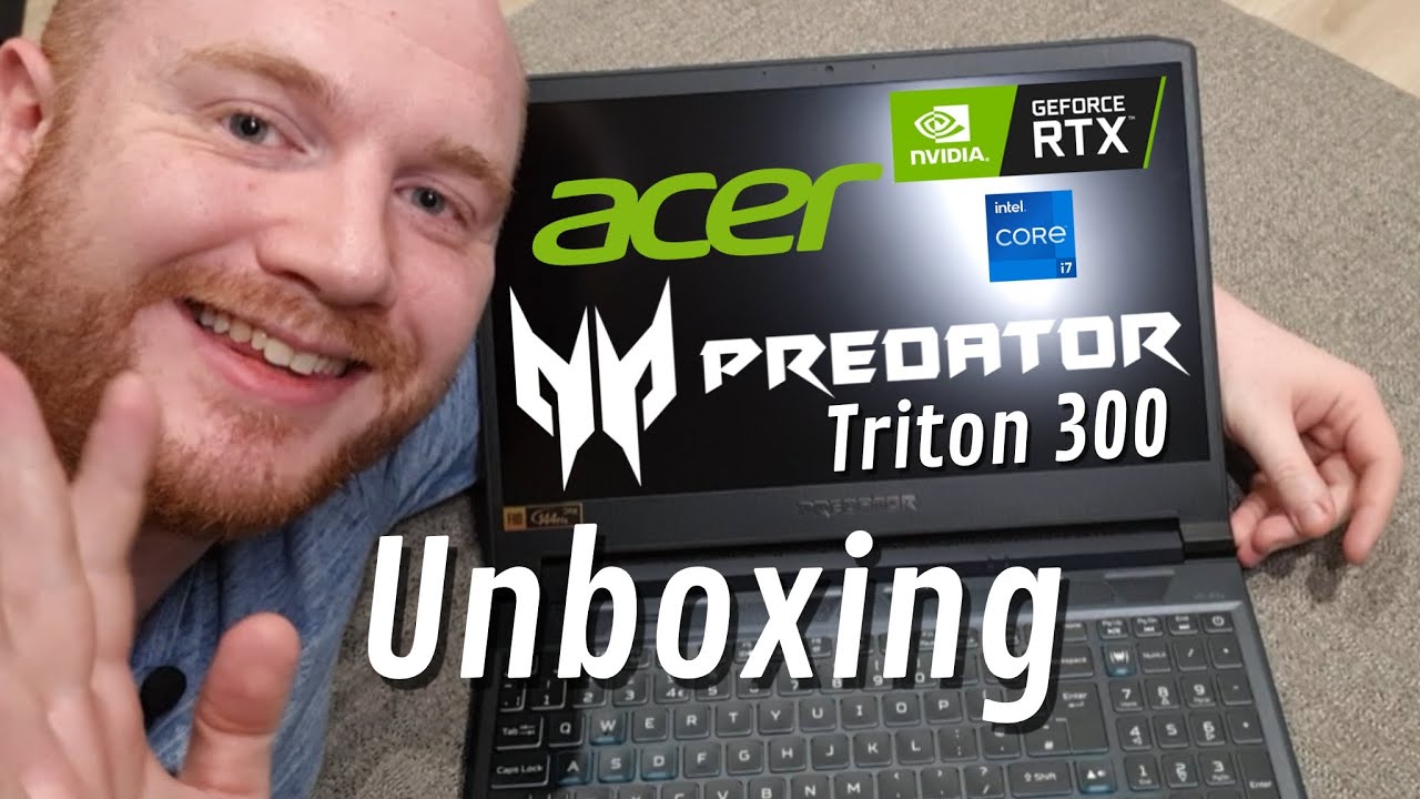 ACER Predator Triton 300 Gaming Laptop: Unboxing