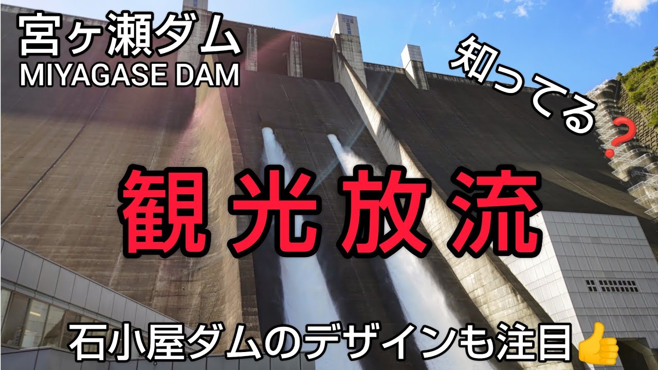 【宮ヶ瀬ダム・石小屋ダム　ダムカード】Part83  観光放流 💦をご存知ですか❓予約無しで大迫力を体感出来ます👍 あいかわ公園 工芸工房村では ダムカレー も食せます🍛 道の駅清川 からスタート🚙