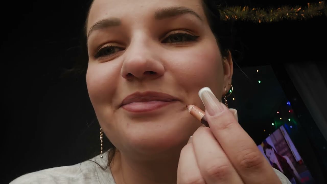 Почти коричневый макияж/Brown makeup