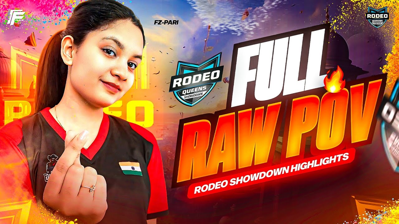 RODEO QUEEN'S FIRST GAME FULL RAW POV FT FZ PARI @FOZYAJAY @FreeFireIndiaOfficial #fzpari#tg