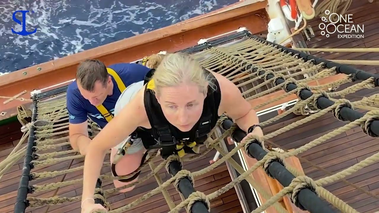 Afraid in the rigging