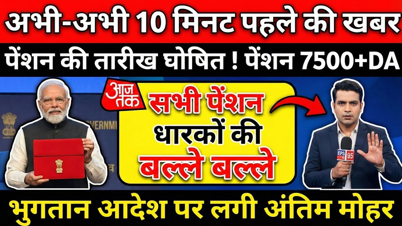 EPS 95 Pension Latest News 2026 | Pension Hike EPS 95 Big Update | Lok Sabha Me Supriya Sule Eps 95