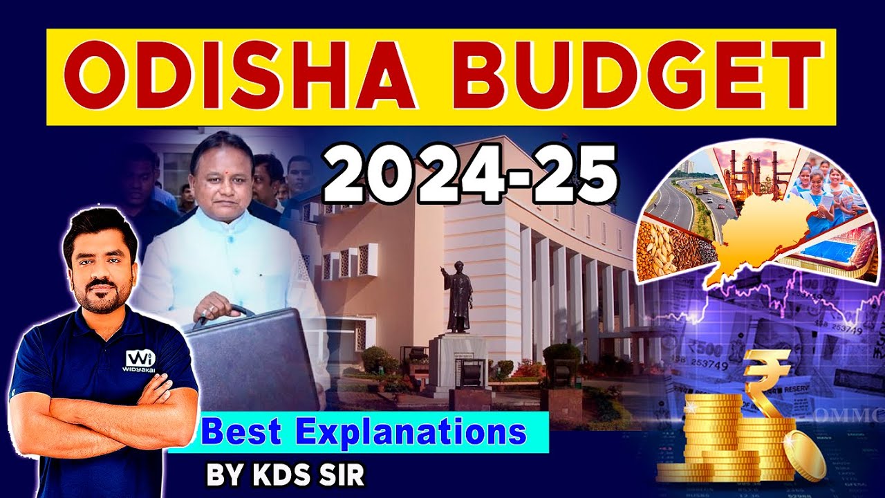 ODISHA BUDGET 2024-25 | Best Explanation by KDS Sir | #odishabudget #odishagovernment  @4.00pm
