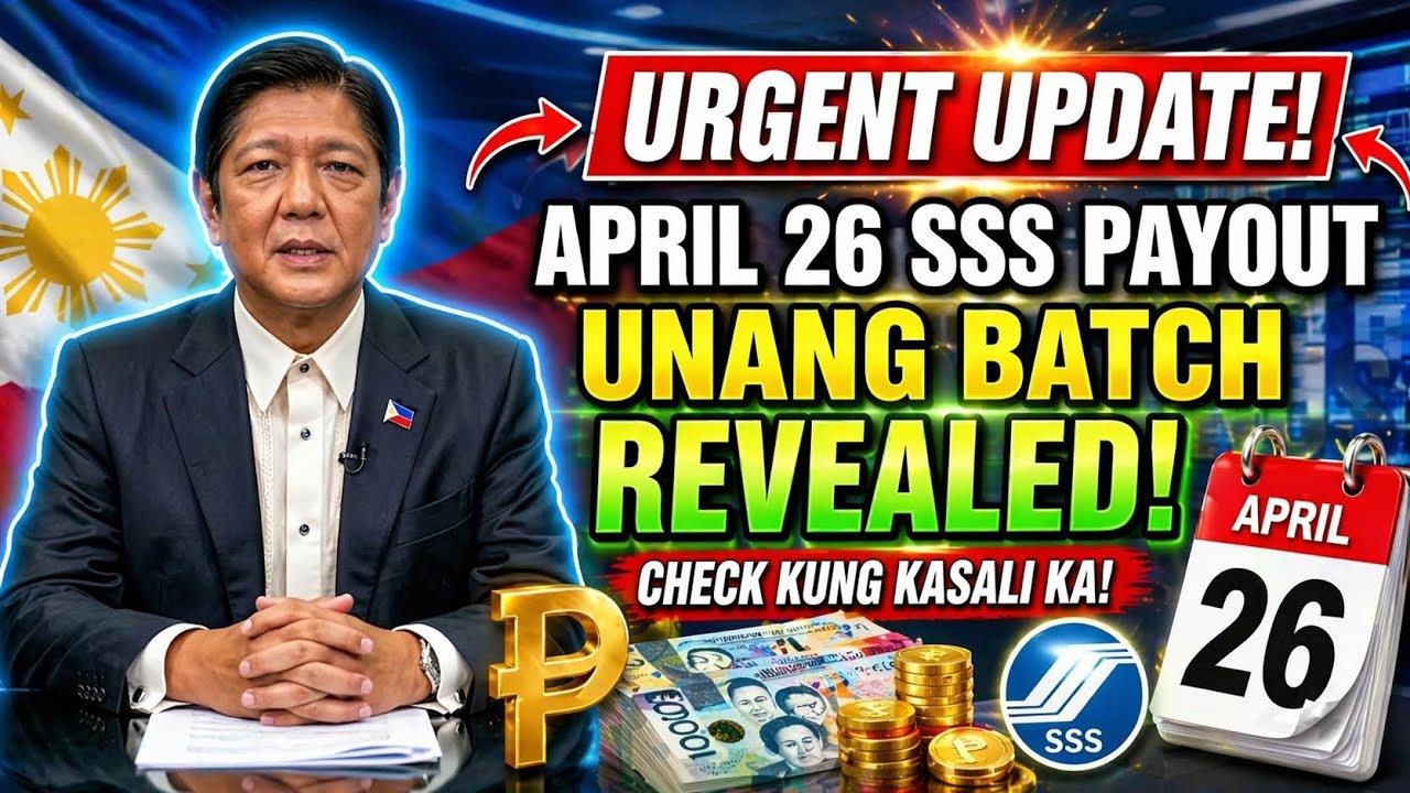 APRIL 26 SSS PENSION PAYOUT! Unang Batch Revealed &ndash; Check Kung Kasali Ka! 