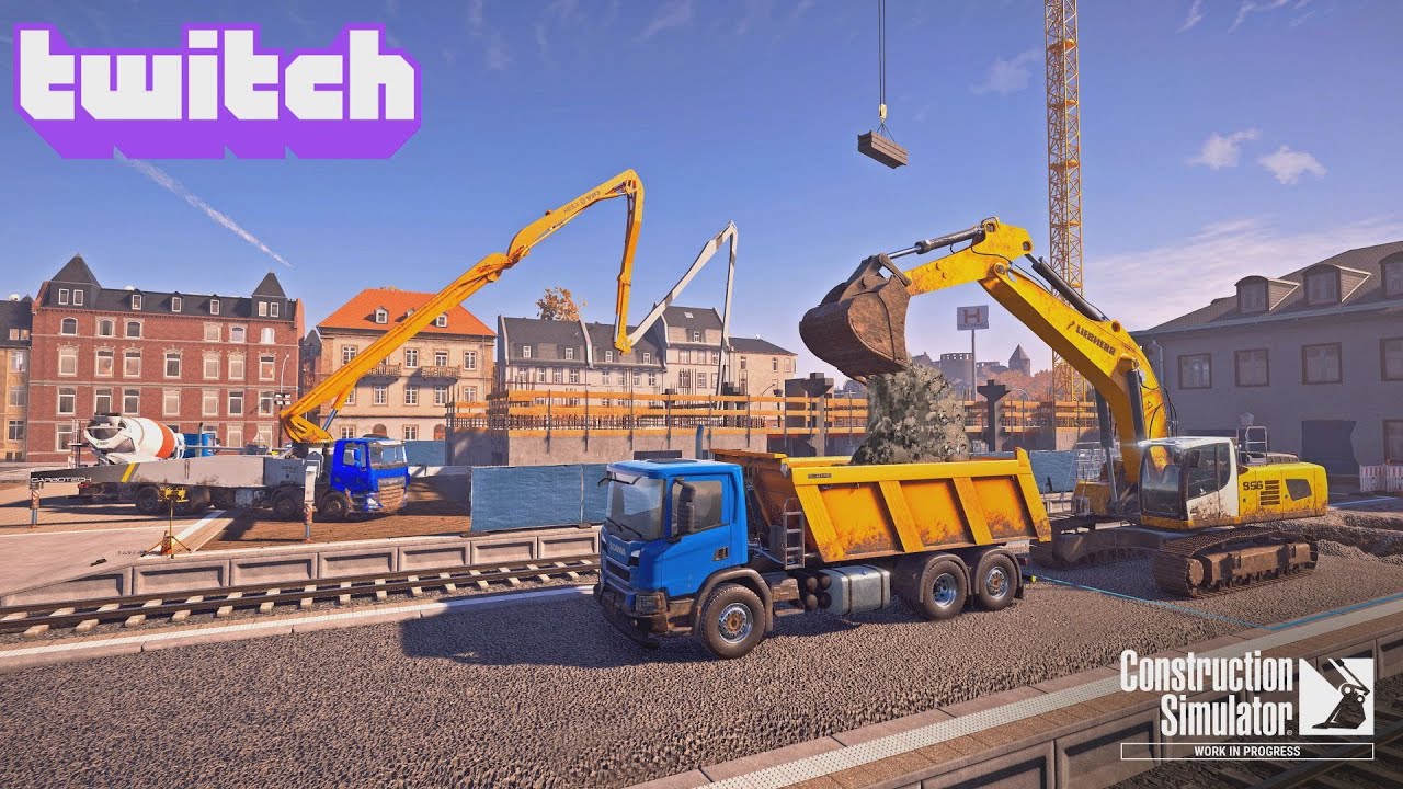 Twitch|Bau Simulator|Tag 2 im Bau Simulator - was geht ab?