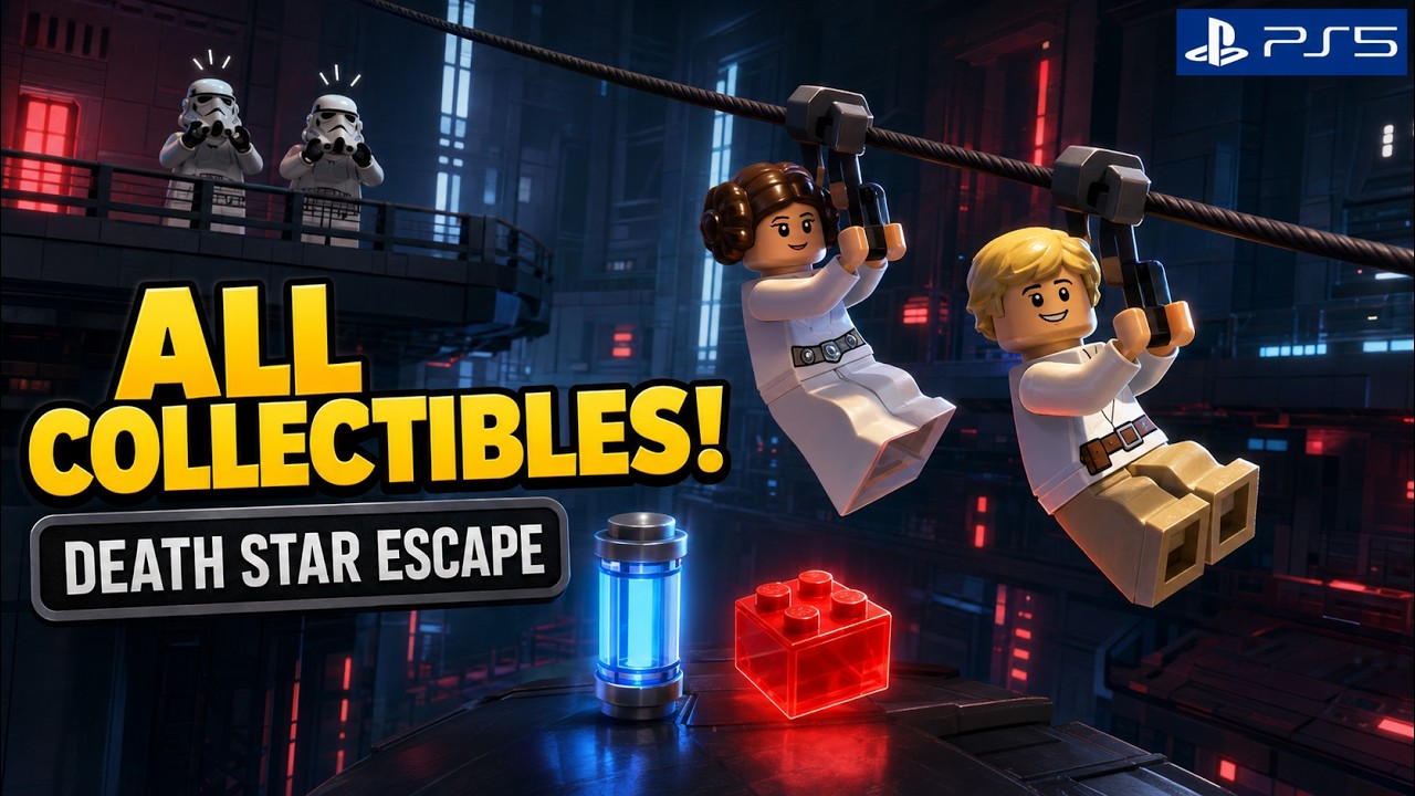 Lego Star Wars II - The Original Trilogy| Episode IV: Chapter 5 - Death Star Escape | Free Play
