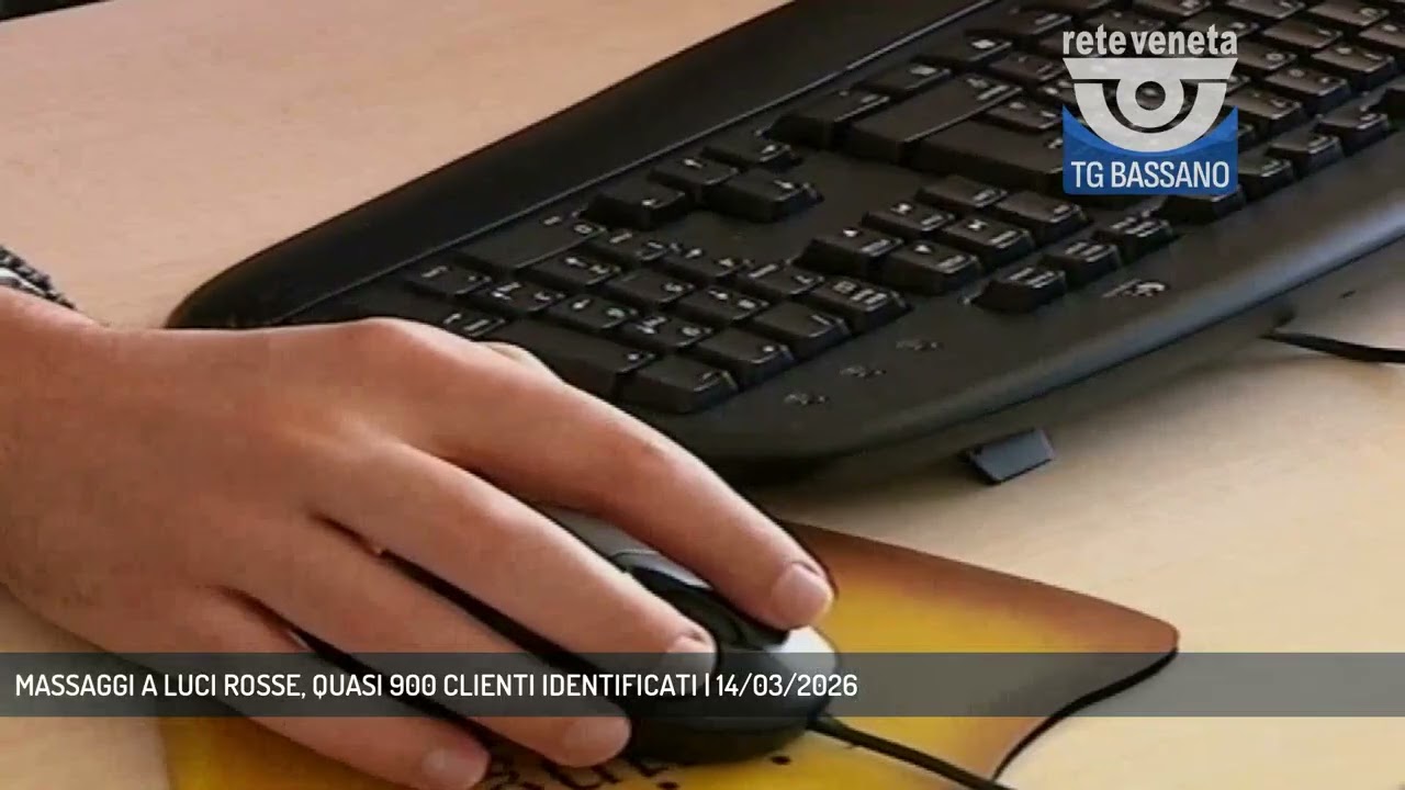 MASSAGGI A LUCI ROSSE, QUASI 900 CLIENTI IDENTIFICATI | 14/03/2026