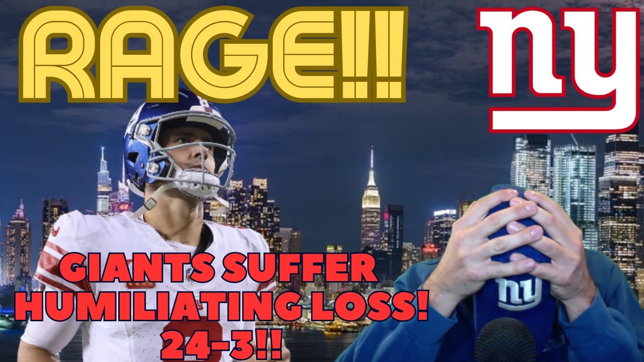 This New York Giants Fan Is Ready To RAGE QUIT! Absolutely HUMILIATED AGAIN! TEAM IS GARBAGE!