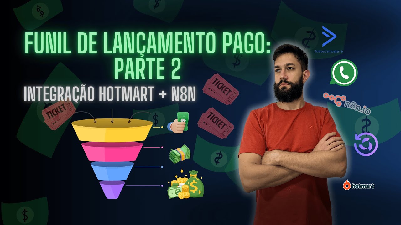 Funil Lançamento Pago (Parte 2): Integrando a Hotmart e o Google Sheets Utilizando o N8N