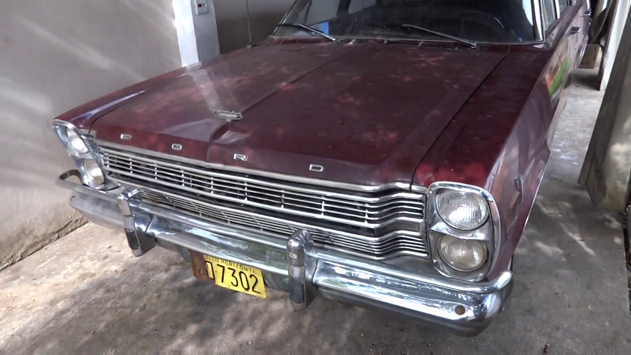 Galaxie 500 1967 Barnfind (Parado há 17 anos)