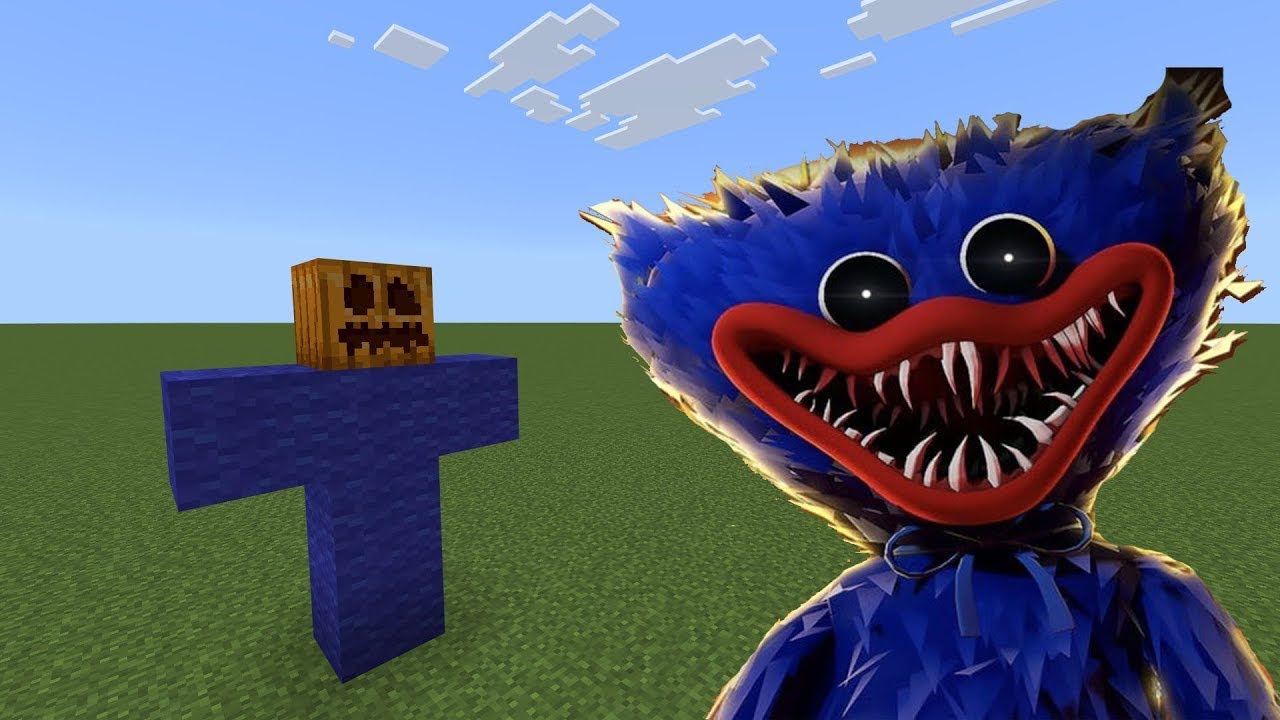 How to Spawn huugy Wuggy in Minecraft PE(Pocket Edition)?