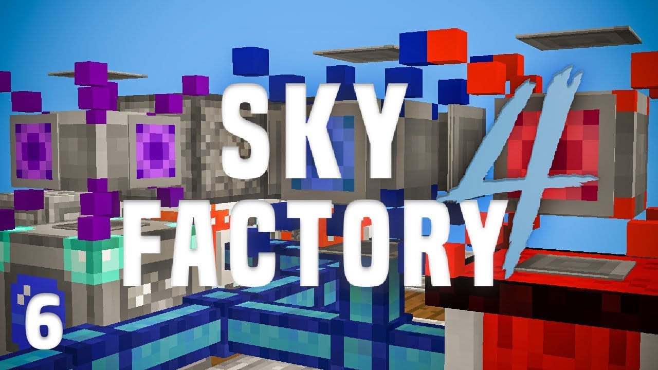 SkyFactory 4 Ep. 6 Wireless Everything + Deep Mob Learning