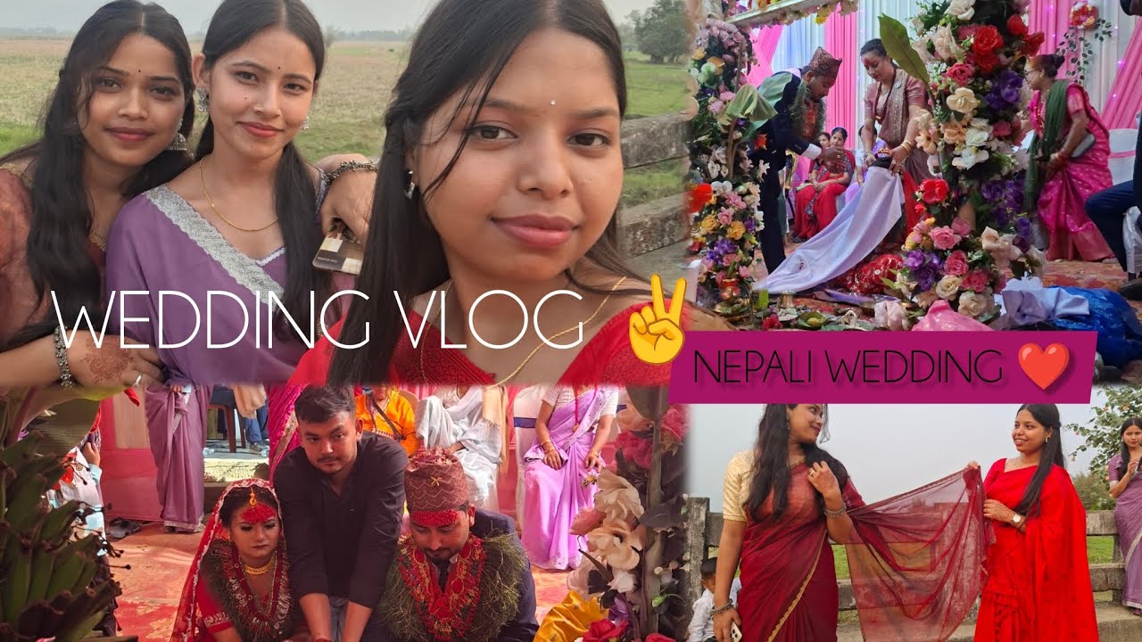 NEPALI WEDDING VlOG ❤️ #didikishadi  daily vlog #subscribemychannel @deepikavlog16 