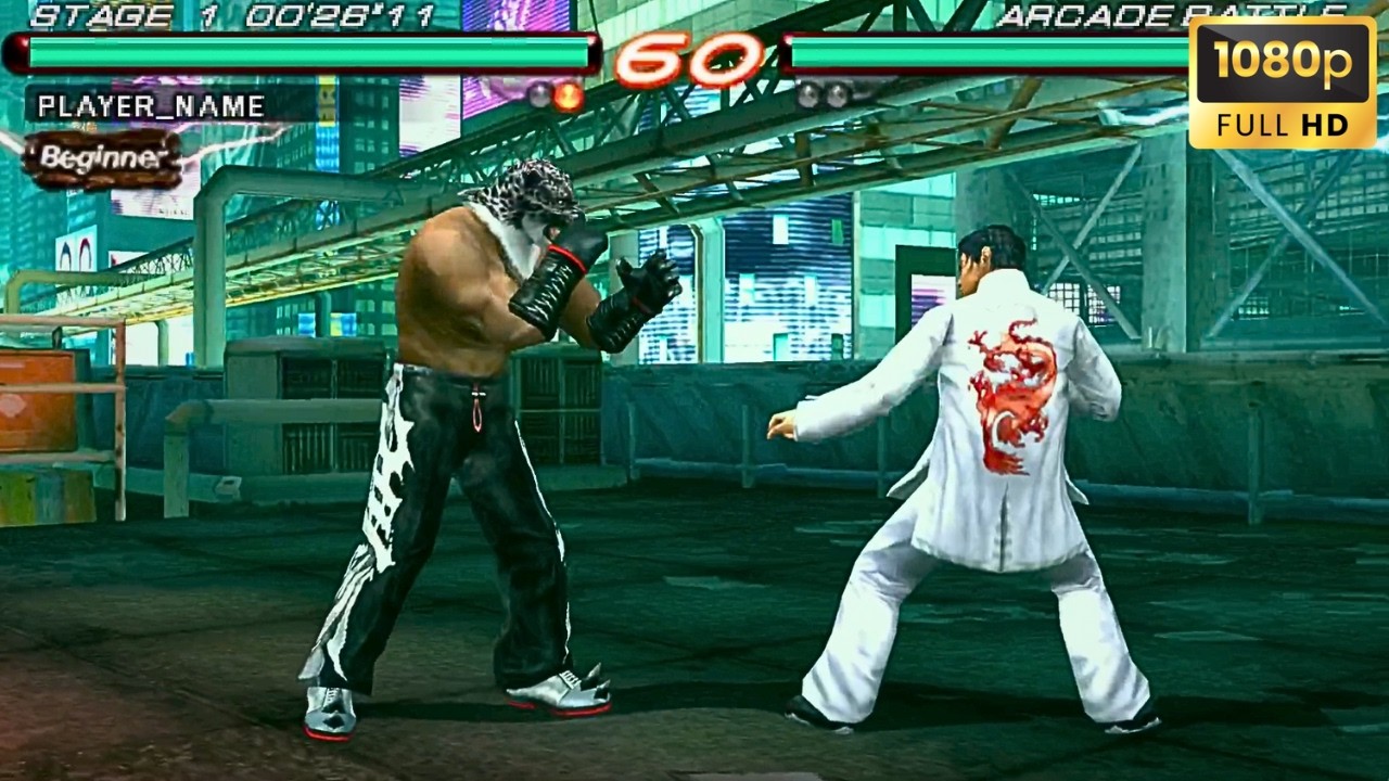 Tekken 6 Armor King Gameplay - PSP