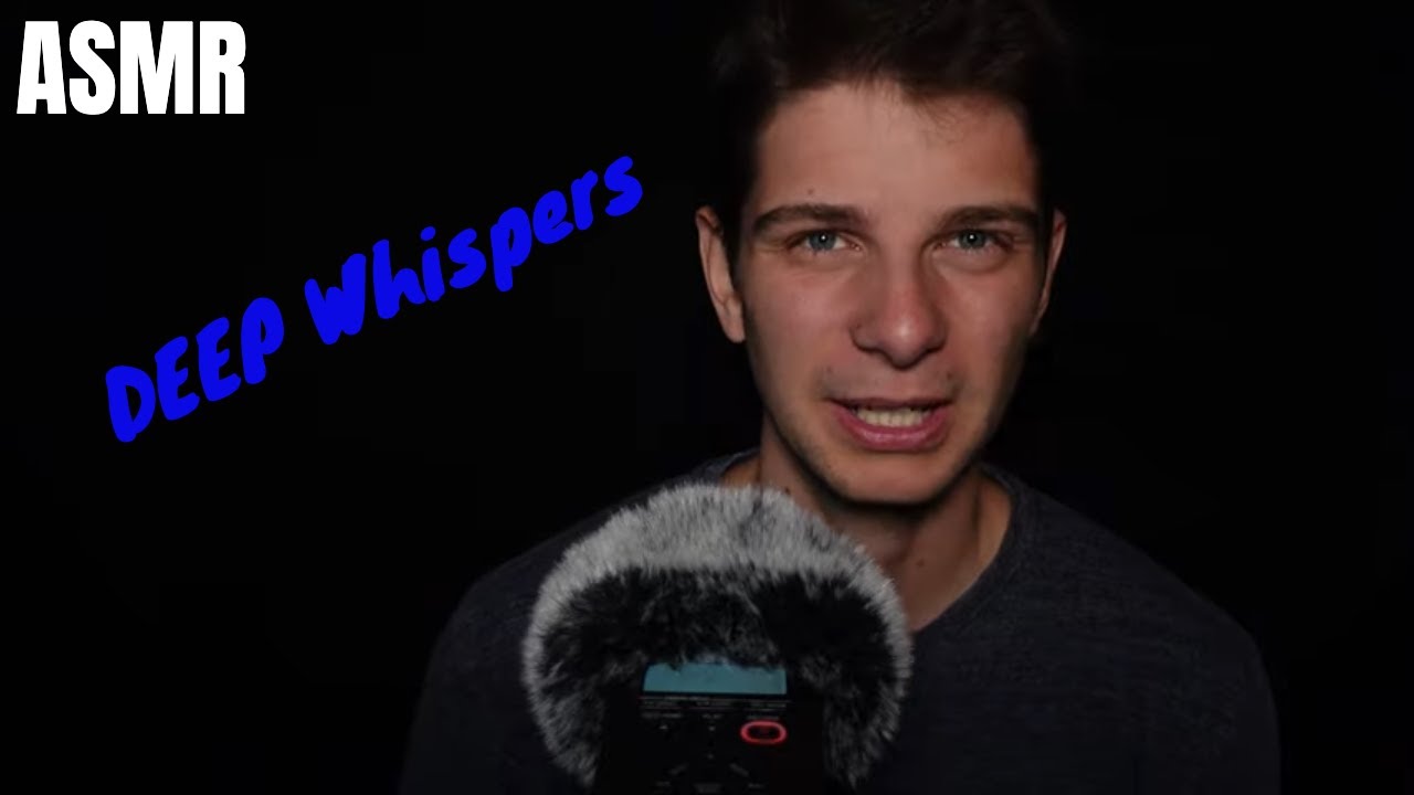 ASMR Deep and Close Up Whispering (+ AUFRUF) [DE/GER]