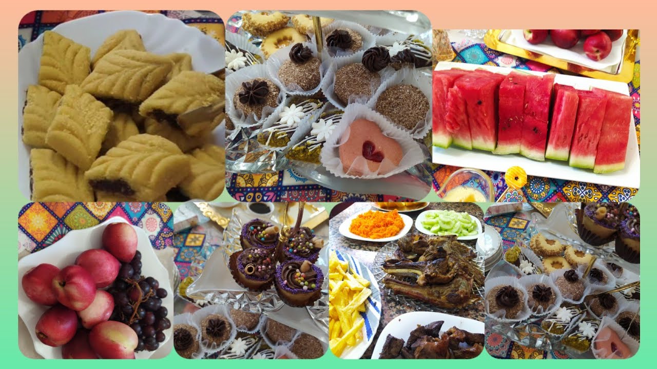 مهيبة اختي🥰 أفكار لتقديمات صيفية😍 أجواء يوم عرفة ونهار العيد