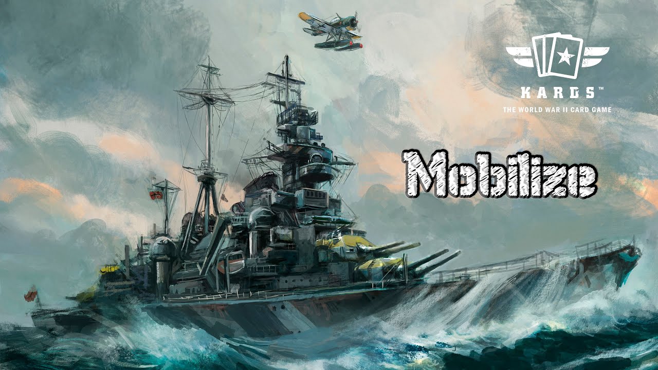 KARDS The WWII Card Game. Британская колода Mobilize. Mobile beta 2.